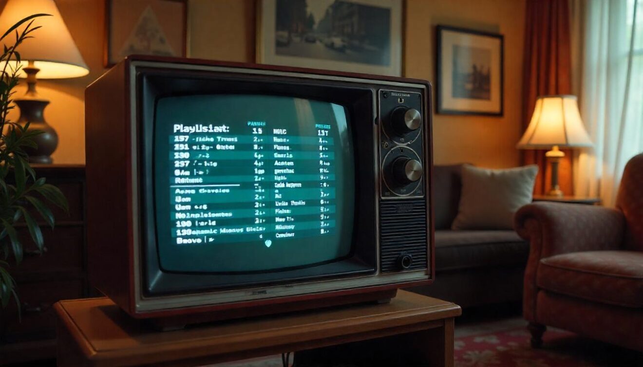 freepik a vintage television set displaying a pixelated ip 30819
