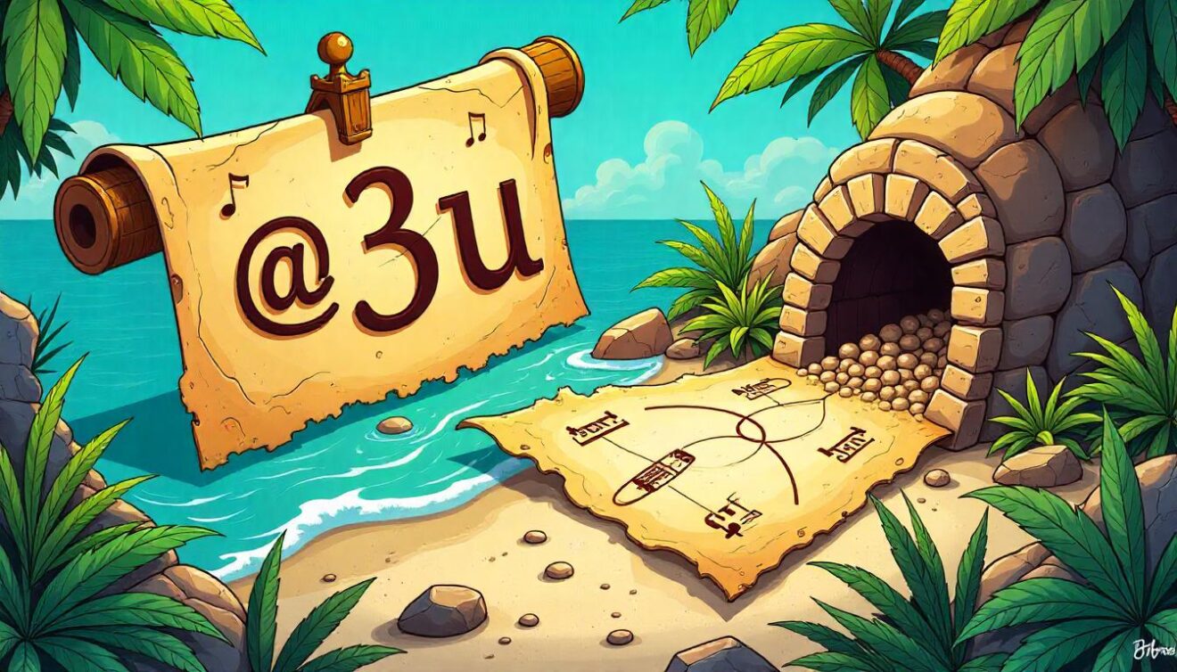 freepik an illustration of an m3u file as a treasure map l 18292