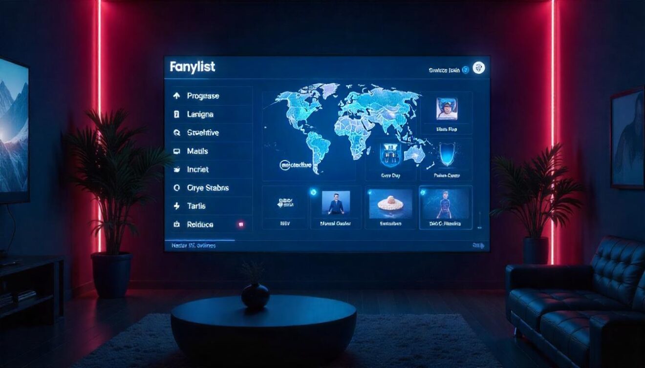 freepik an iptv playlist interface projected onto a hologr 30820